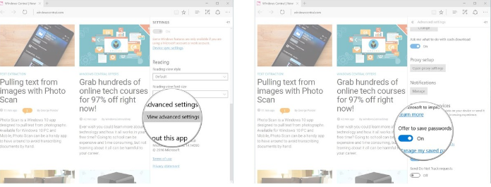 How to customize privacy settings on Edge browser Windows 10? Picture 17