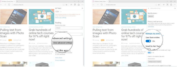 How to customize privacy settings on Edge browser Windows 10? Picture 24