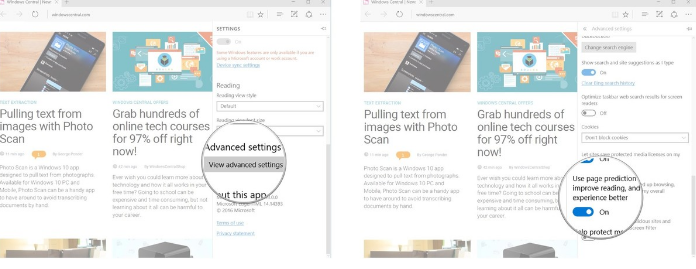How to customize privacy settings on Edge browser Windows 10? Picture 28