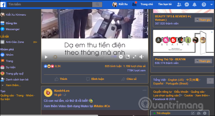 How to customize the Facebook interface with SC World Picture 10