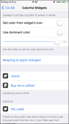 How to customize the iPhone widget interface Picture 2