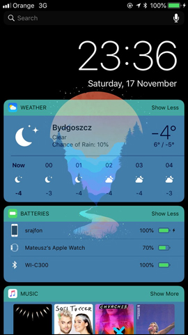 How to customize the iPhone widget interface Picture 4