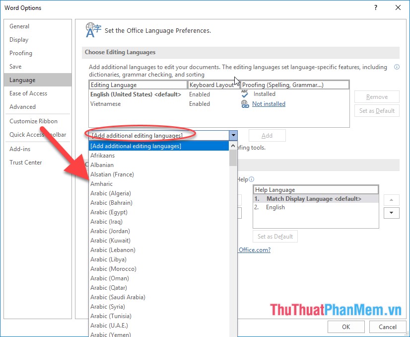 How to customize the look and feel in Office 2016 Picture 17