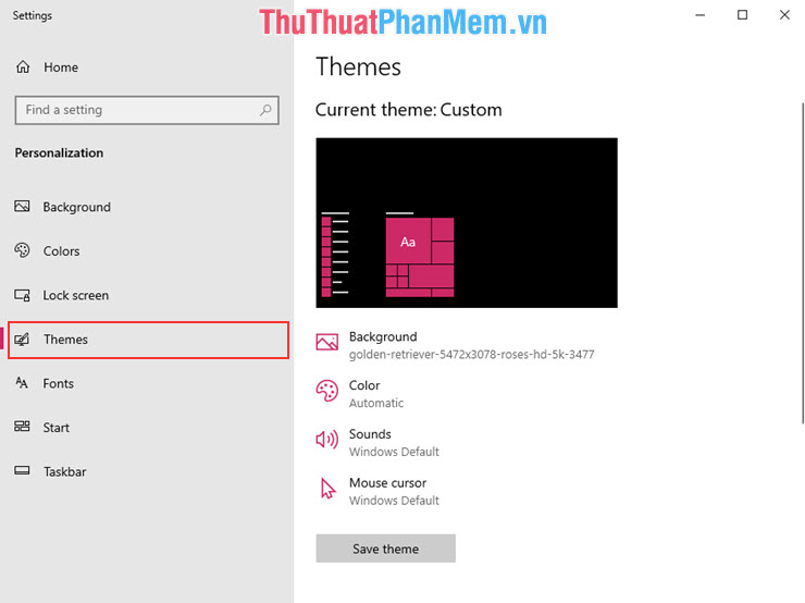 How to customize the look of Win 10 as you like Picture 3
