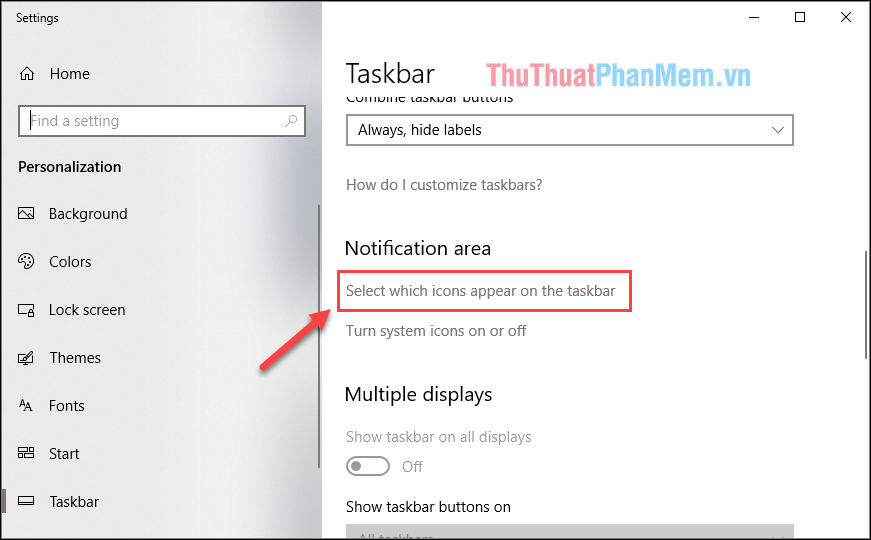How to customize the Taskbar in Windows 10 Picture 9