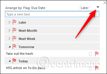 How to customize the To-Do pane in Outlook Picture 7