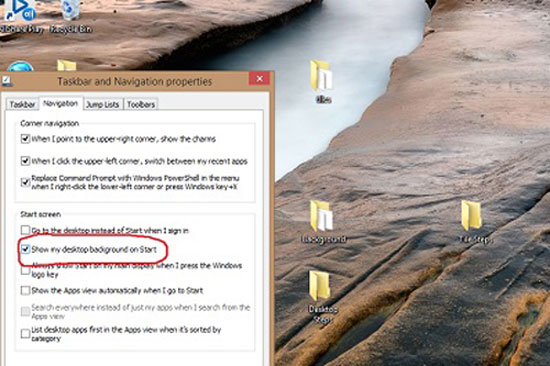 How to customize the Windows 8.1 interface Picture 8