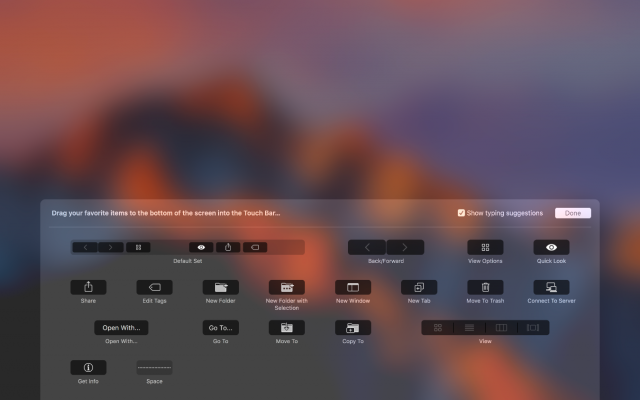 How to customize Touch Bar on Macbook Pro Picture 1