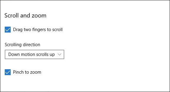 How to customize Touchpad on Windows 10 Creators Update Picture 5