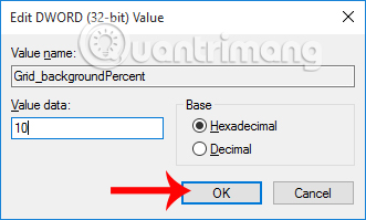 How to customize transparency Alt-Tab table Windows 10 Picture 9