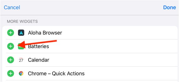 How to customize widgets on iPad Picture 5