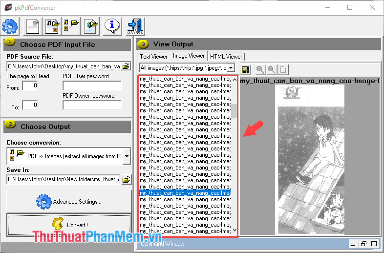 How to cut and split images in PDF files simply and easily Picture 11