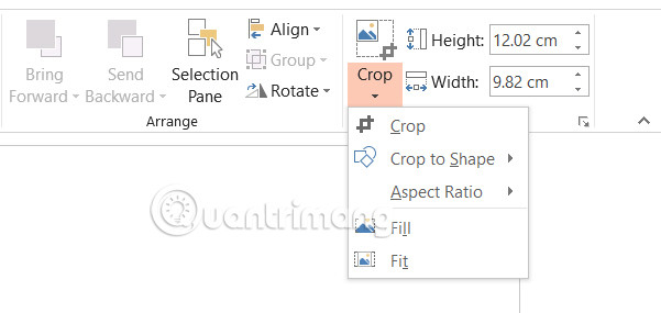 How to cut photos using Microsoft PowerPoint Picture 5