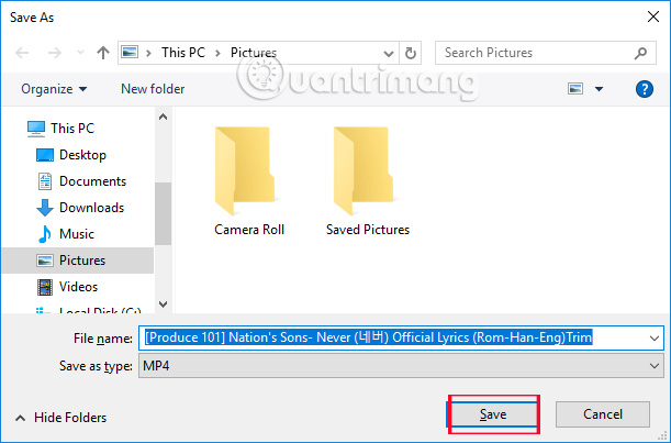 How to cut videos on Windows 10 without software? Picture 5