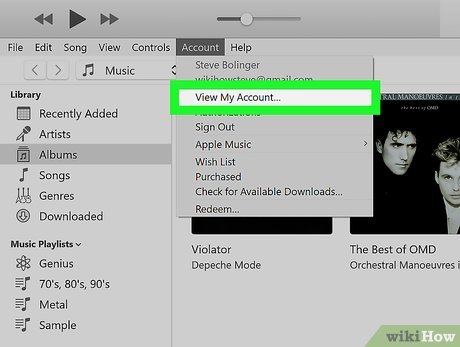 How to Deauthorize iTunes Picture 8