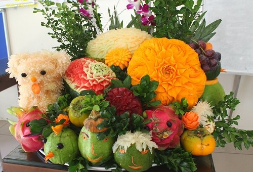 How to decorate five fruits on Mid-Autumn Festival Picture 7