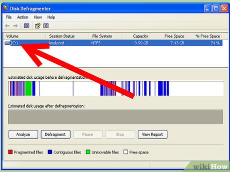 Picture 3 of How to Defragment a Windows XP Computer