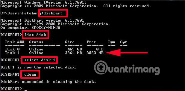 How to delete a drive cannot be deleted with Disk Management Picture 12
