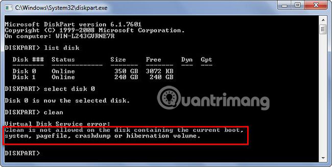 How to delete a drive cannot be deleted with Disk Management Picture 13