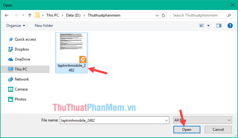 How to delete a page in PDF - Delete 1 page of any document in a PDF file Picture 11