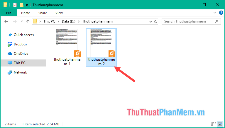 How to delete a page in PDF - Delete 1 page of any document in a PDF file Picture 5