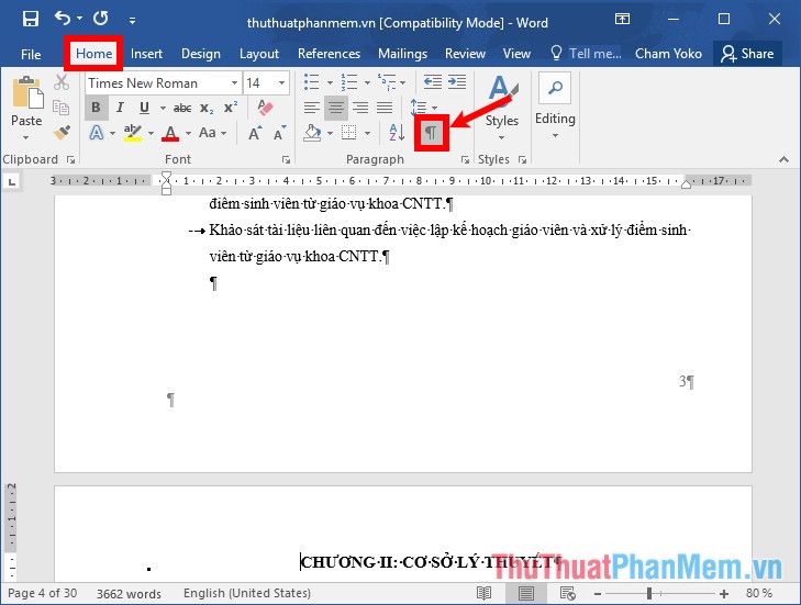 How to delete a page in Word Picture 11