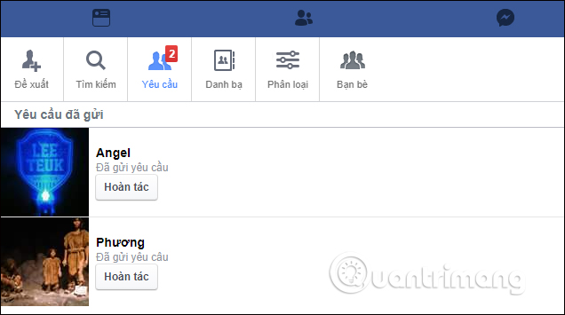 How to delete a series of Facebook friend invitations sent Picture 1