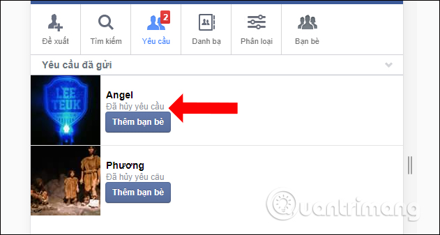 How to delete a series of Facebook friend invitations sent Picture 5