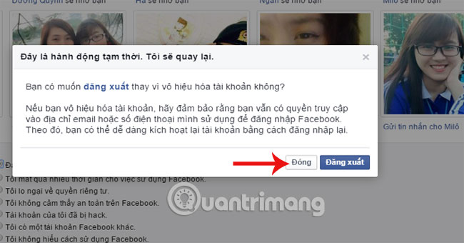 How to delete a temporary Facebook account Picture 5