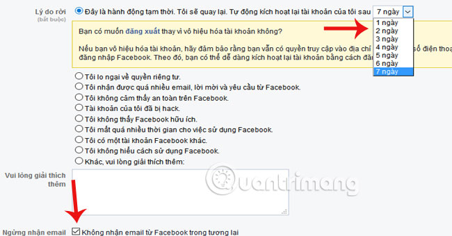 How to delete a temporary Facebook account Picture 6