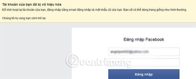 How to delete a temporary Facebook account Picture 8