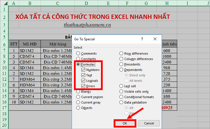 how-to-delete-all-formulas-in-excel-fastest