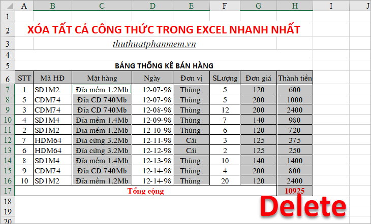 how-to-delete-all-formulas-in-excel-fastest