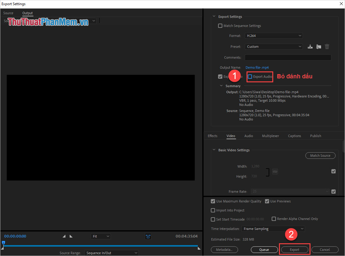 How to delete audio in Video Picture 6