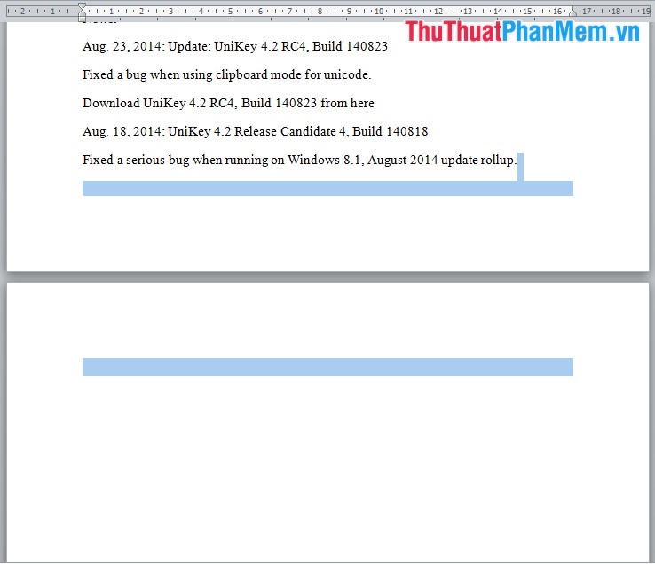 How to delete blank pages in Word Picture 1