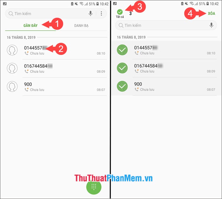 How to delete call history on iPhone, Android phones Picture 6