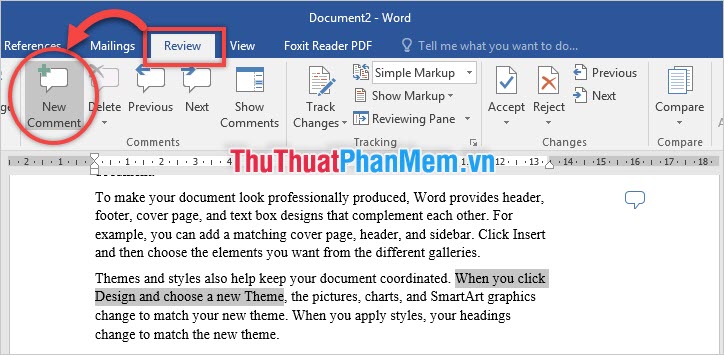 How to delete Comments in Word Picture 6