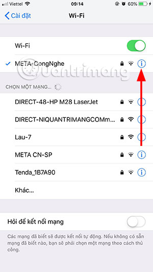 How to delete connected Wi-Fi on the phone Picture 6
