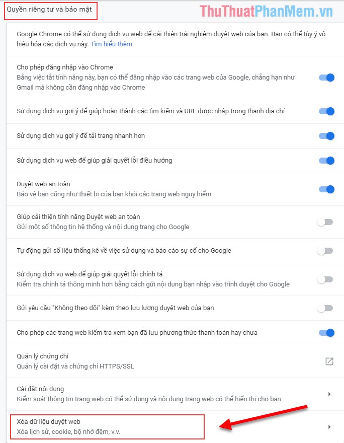 How to delete cookies thoroughly on browsers Coc Coc, Chrome, Edge, Firefox Picture 6