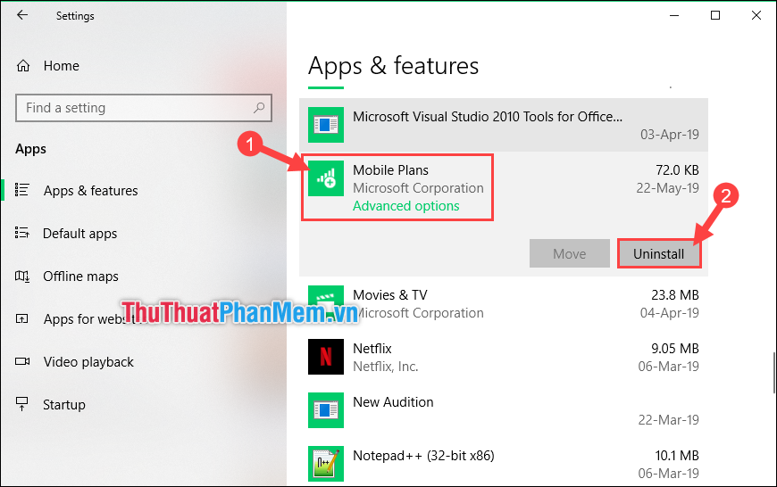 How to delete default applications on Windows 10 Picture 6
