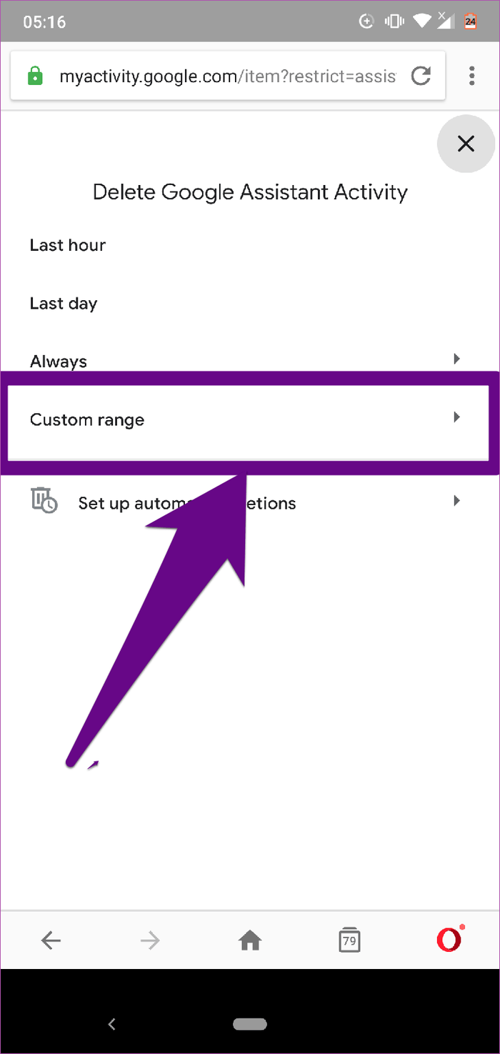 How to delete Google Assistant history on Android Picture 16