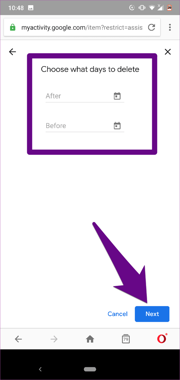 How to delete Google Assistant history on Android Picture 17