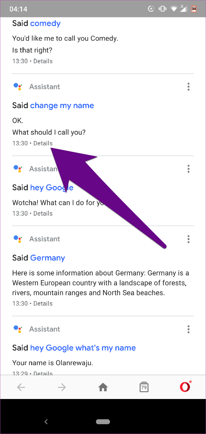 How to delete Google Assistant history on Android Picture 7