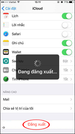 How to delete iCloud account on iPhone Picture 6