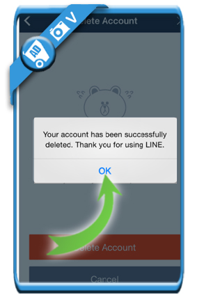 How to delete LINE account? Picture 4