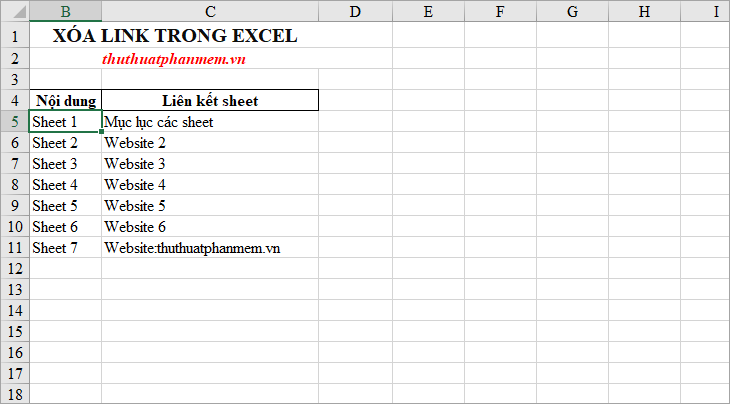 How to delete links in Excel Picture 15