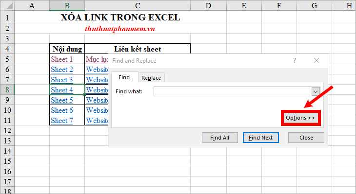 How to delete links in Excel Picture 6