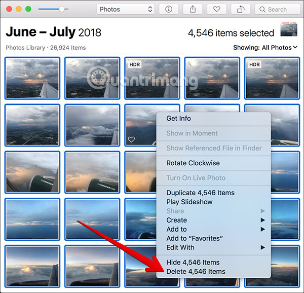 How to delete multiple photos saved on iPhone for a while Picture 16