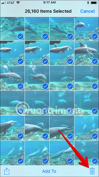 How to delete multiple photos saved on iPhone for a while Picture 8