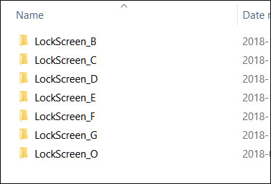 How to delete old photos from Windows 10 lock screen history Picture 6